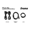 Monitor IIYAMA ProLite XB2495WSU-B1 24.1 inch (61.2 cm) 1920×1200 IPS Full HD, 4 ms, USB 3.2 hub, height adjustable, speakers