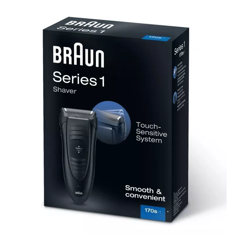 Braun Series 1 -170 Foil shaver Trimmer Black