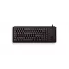 Cherry G84-4420 Compact Keyboard with Trackball, USB, US Layout, Black