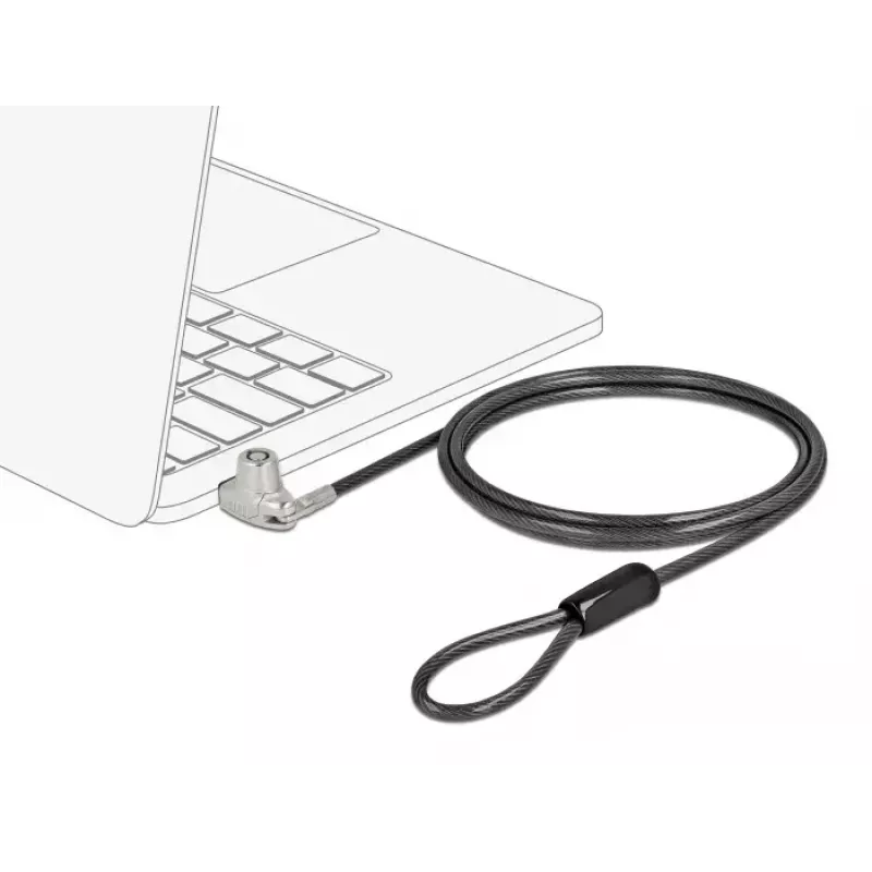 Security Cable DeLOCK 20691 HP Nano Slot Carbon Steel