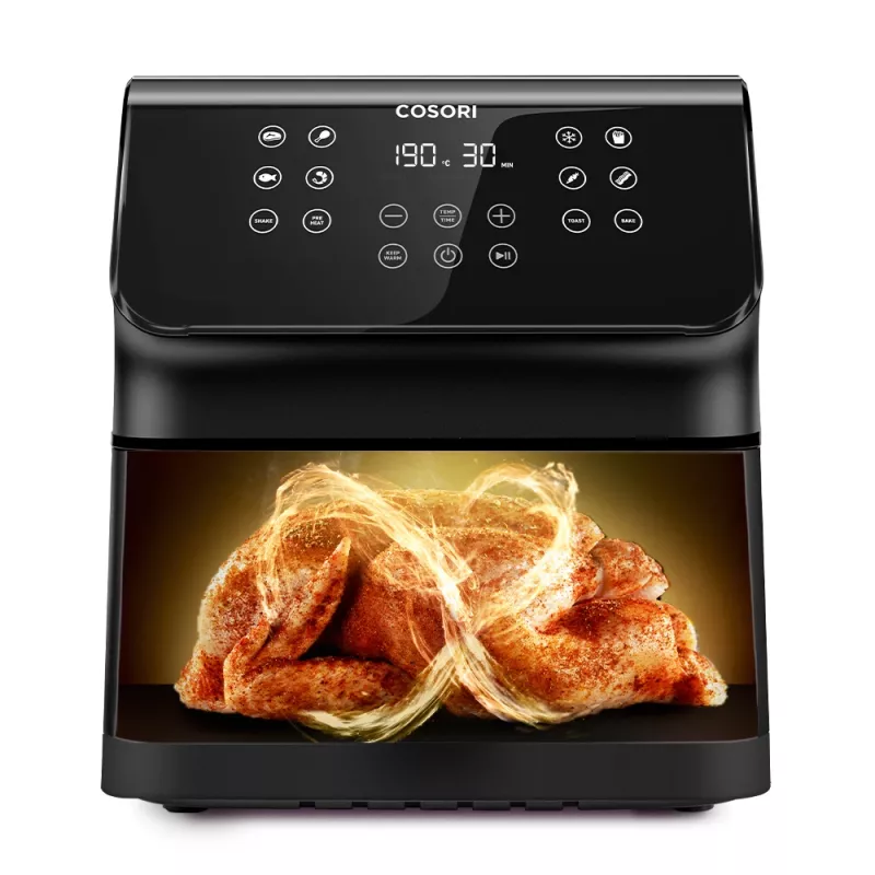 Cosori Premium II Chef Edition Single 6.2 L Stand-alone 1700 W Hot air fryer Black