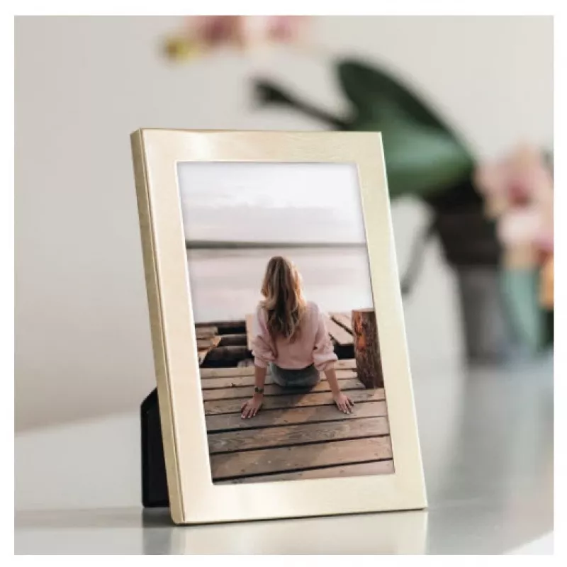 Hama Riva Single picture frame Gold