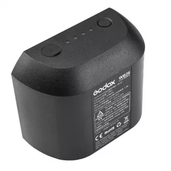 Camera Flash Accessory Battery Godox WB26 Lithium-Ion 2600 mAh 28.8 V