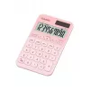 Pocket basic calculator CASIO SL-310YC — 10 digits, battery/solar, tax & profit functions, light pink