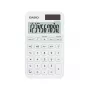 Calculator CASIO SL-310YC pocket basic, 10-digit, battery/solar, white
