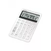 Desktop basic calculator CASIO MS-200DQ 12-digit, battery/solar, tax & profit functions, white