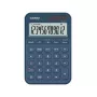 Desktop basic calculator CASIO MS-20YC — 12-digit, tax & profit functions, battery/solar, navy
