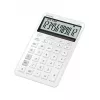Desktop calculator CASIO JW-200DQ 12-digit basic calculator, battery/solar, tax and profit functions, white