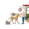 Veterinarian practice with pets Schleich 42502