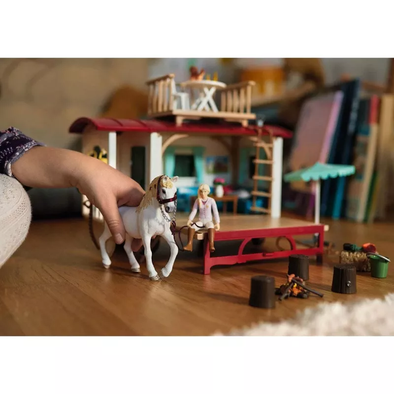 Caravan Schleich HORSE CLUB 42593 for secret club meetings