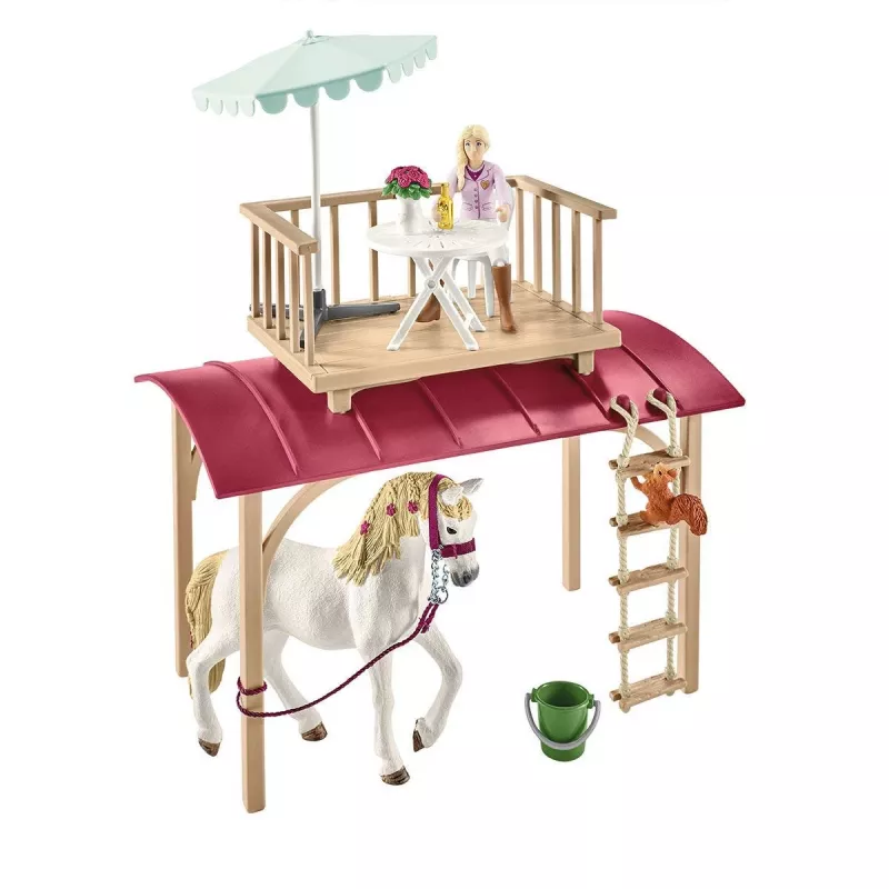 Caravan Schleich HORSE CLUB 42593 for secret club meetings