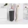 Brabantia Sort & Go 40L Rectangular Recycle Bin Grey