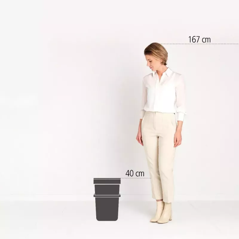 Brabantia Sort & Go 16 L Green Waste Bin 220x279x401 mm