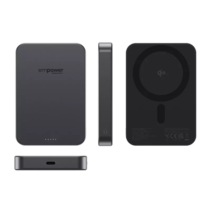 Portable power bank PanzerGlass empower™ 10000mAh Space Black, 0.245 kg