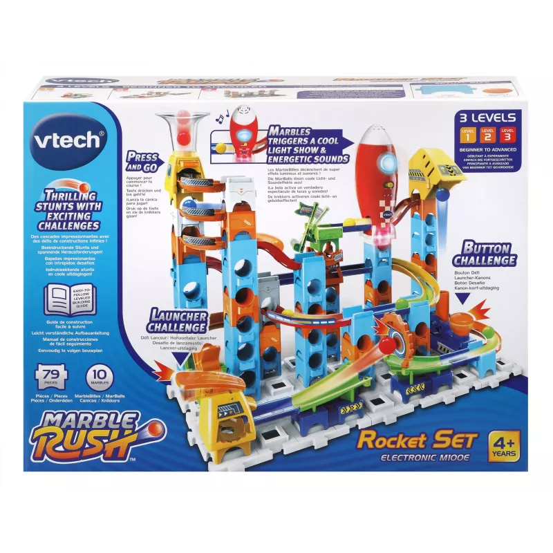 VTech Marble Rush Rocket Set Electronic M100 E Multicolour