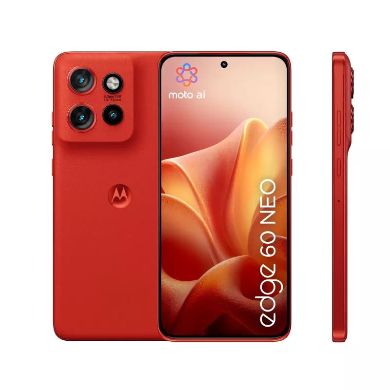 Motorola edge 60 Neo 16.1 cm (6.36 inch) Dual SIM Android 15 5G USB Type-C 12 GB 256 GB 5000 mAh Red