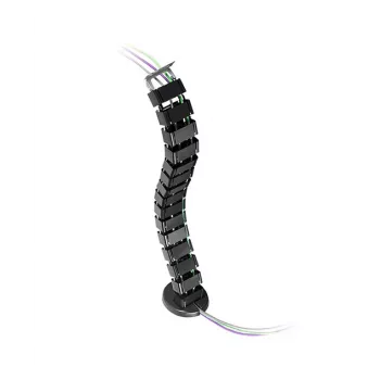 ICY BOX IB-MSA104-CM Floor Cable holder Black 1 pc(s)