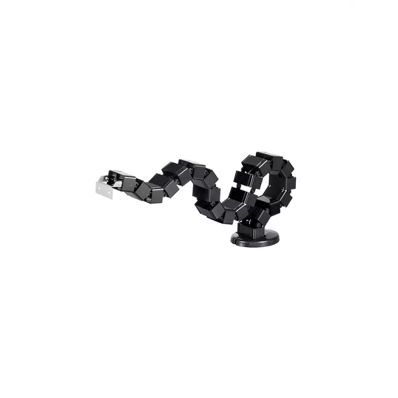ICY BOX IB-MSA104-CM Floor Cable holder Black 1 pc(s)