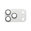 Camera protector PanzerGlass Fender for iPhone 17 Pro — silver, silicone, scratch- and shock-resistant