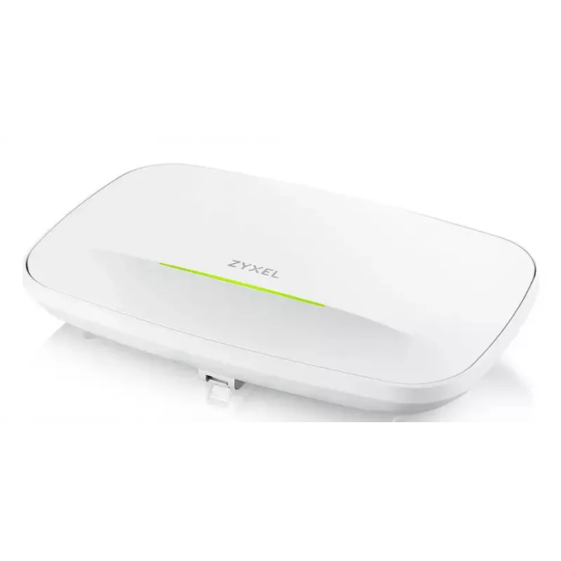 Wireless access point Zyxel NWA240BE — dual/tri‑band 2.4/5/6 GHz, PoE, 1x RJ‑45, white