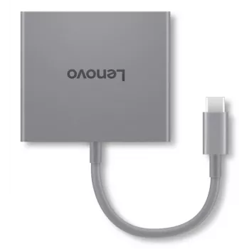Lenovo GX91R64790 laptop dock/port replicator Wired USB 3.2 Gen 1 (3.1 Gen 1) Type-C Grey
