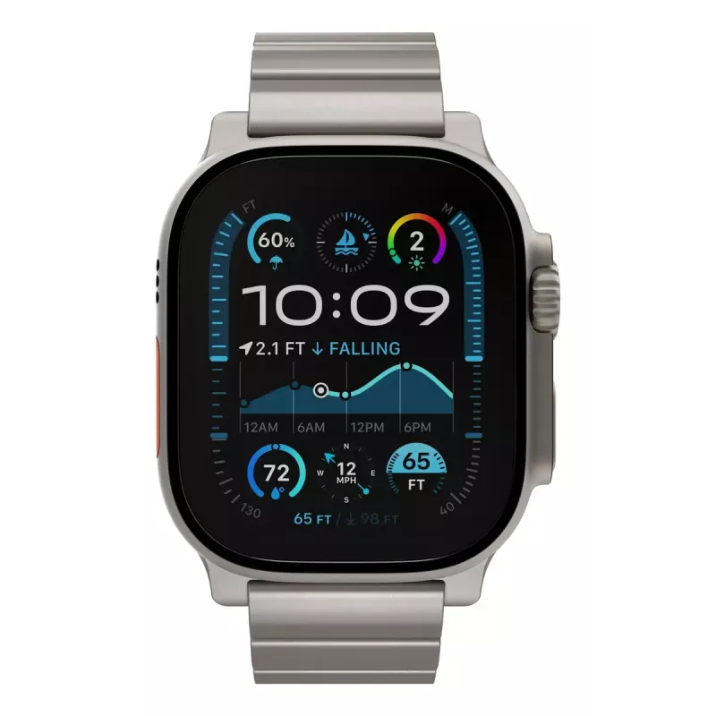 Watch band Decoded Traction Band Titanium — compatible with smartwatches, wrist 130–225 mm, 1 pc