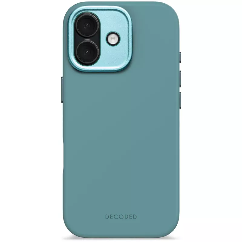 Mobile phone cover Decoded D25IPO17BCS9RB for Apple iPhone 17, cover type, for 16 cm (6.3 inch) screen, blue, microfibre/PU
