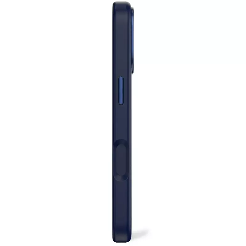 Mobile phone cover Decoded D25IPO17BCS9TY for iPhone 17 — cover, fits up to 16 cm (6.3 inch), navy, microfibre and PU