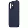 Mobile phone cover Decoded D25IPO17BCS9TY for iPhone 17 — cover, fits up to 16 cm (6.3 inch), navy, microfibre and PU