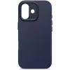 Mobile phone cover Decoded D25IPO17BCS9TY for iPhone 17 — cover, fits up to 16 cm (6.3 inch), navy, microfibre and PU