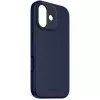 Mobile phone cover Decoded D25IPO17BCS9TY for iPhone 17 — cover, fits up to 16 cm (6.3 inch), navy, microfibre and PU