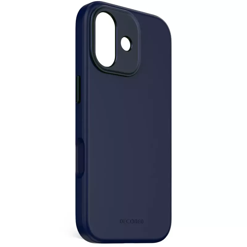 Mobile phone cover Decoded D25IPO17BCS9TY for iPhone 17 — cover, fits up to 16 cm (6.3 inch), navy, microfibre and PU