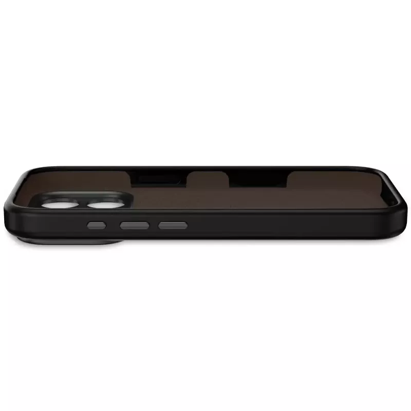 Decoded silicone backcover for Apple iPhone 17 Pro Max — compatible with 6.9 inch (17.5 cm), black, microfibre/PU