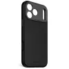 Decoded silicone backcover for Apple iPhone 17 Pro Max — compatible with 6.9 inch (17.5 cm), black, microfibre/PU