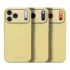 Decoded silicone backcover for Apple iPhone 17 Pro Max, compatible with 6.9 inch (17.5 cm) screens, yellow
