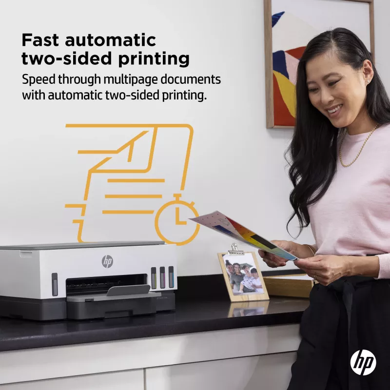 HP Smart Tank Tank Printer, Thermal inkjet, Colour printing, 4800 x 1200 DPI, A4, Direct printing, Grey