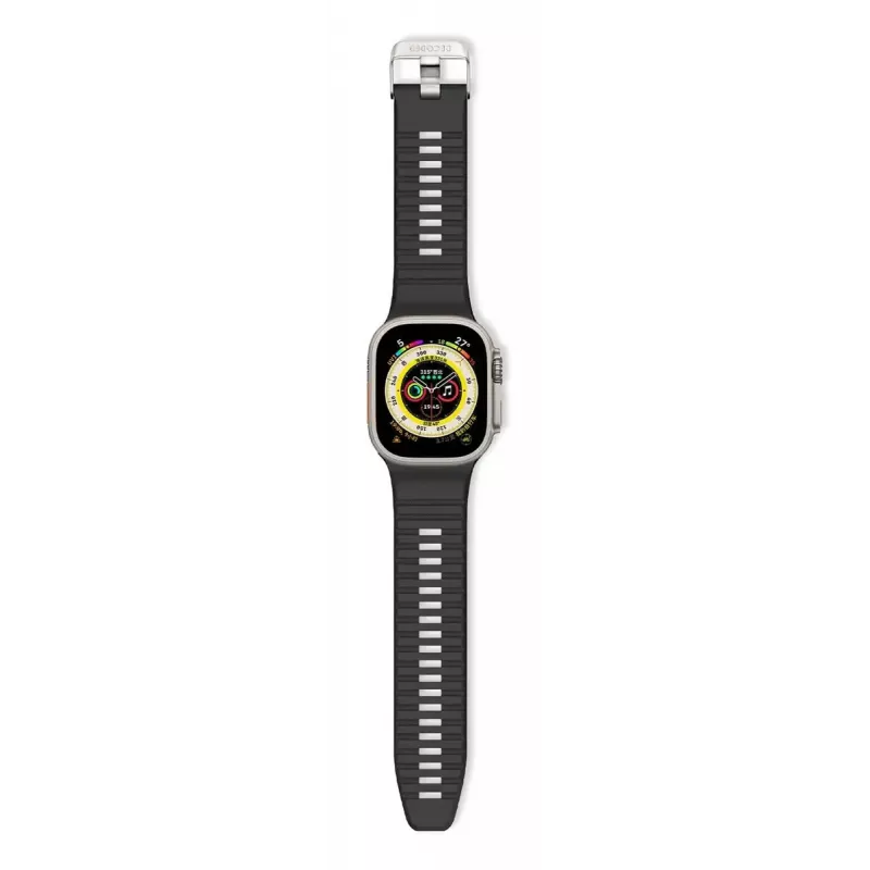 Strap Decoded Ultra Traction Strap for Smartwatch, Black, Silicone, 1 pc