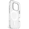 Phone cover Decoded Clear Case for iPhone 16 Pro, polycarbonate, transparent white, fits 6.3 inch (16 cm)