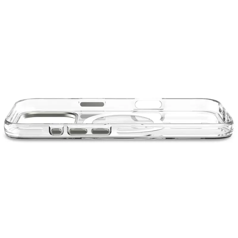 Phone cover Decoded Clear Case for iPhone 16 Pro, polycarbonate, transparent white, fits 6.3 inch (16 cm)