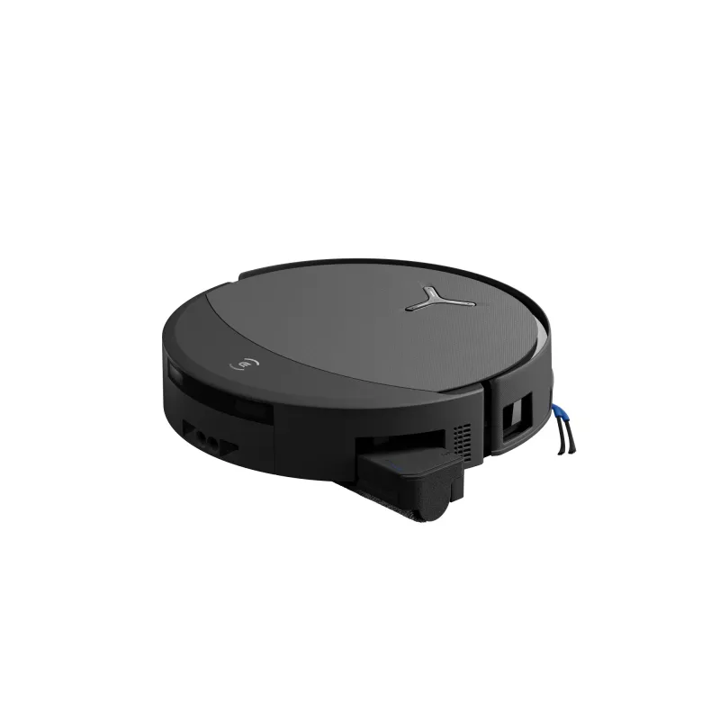 Robot vacuum Ecovacs DEEBOT T90 PRO OMNI — bagless 0.25 L dust bin, 350 min runtime, Li‑Ion 4000 mAh, black