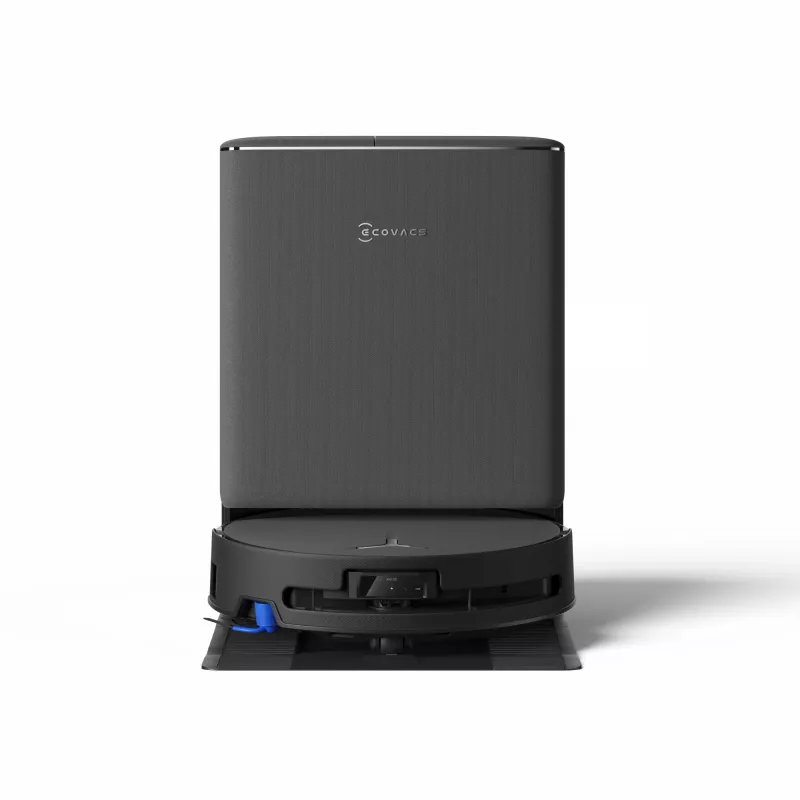 Robot vacuum Ecovacs DEEBOT T90 PRO OMNI — bagless 0.25 L dust bin, 350 min runtime, Li‑Ion 4000 mAh, black