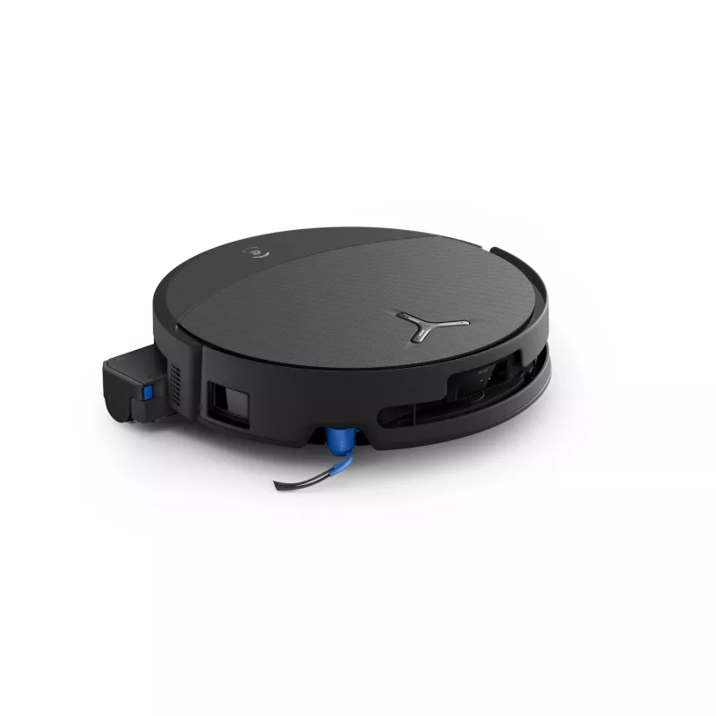 Robot vacuum Ecovacs DEEBOT T90 PRO OMNI — bagless 0.25 L dust bin, 350 min runtime, Li‑Ion 4000 mAh, black