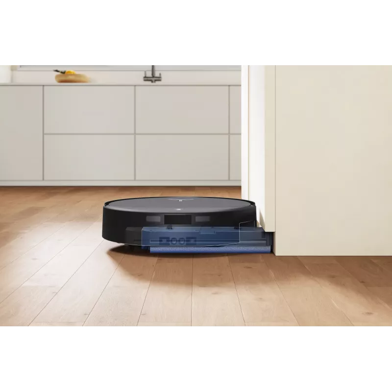 Robot vacuum Ecovacs DEEBOT T90 PRO OMNI — bagless 0.25 L dust bin, 350 min runtime, Li‑Ion 4000 mAh, black