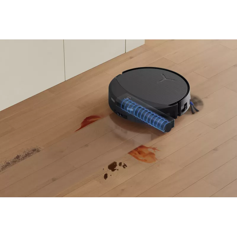 Robot vacuum Ecovacs DEEBOT T90 PRO OMNI — bagless 0.25 L dust bin, 350 min runtime, Li‑Ion 4000 mAh, black