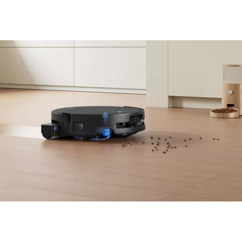 Robot vacuum Ecovacs DEEBOT T90 PRO OMNI — bagless 0.25 L dust bin, 350 min runtime, Li‑Ion 4000 mAh, black