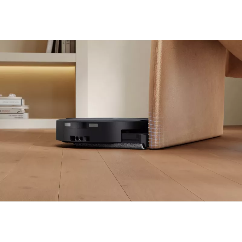 Robot vacuum Ecovacs DEEBOT T90 PRO OMNI — bagless 0.25 L dust bin, 350 min runtime, Li‑Ion 4000 mAh, black