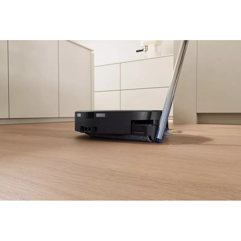 Robot vacuum Ecovacs DEEBOT T90 PRO OMNI — bagless 0.25 L dust bin, 350 min runtime, Li‑Ion 4000 mAh, black