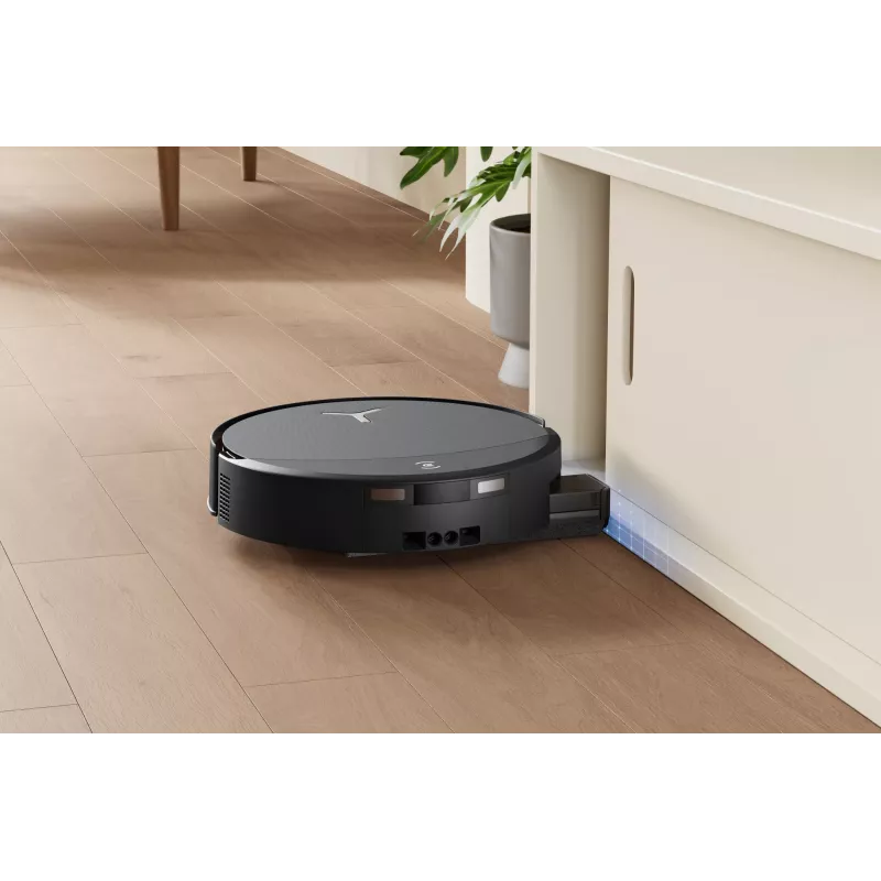 Robot vacuum Ecovacs DEEBOT T90 PRO OMNI — bagless 0.25 L dust bin, 350 min runtime, Li‑Ion 4000 mAh, black