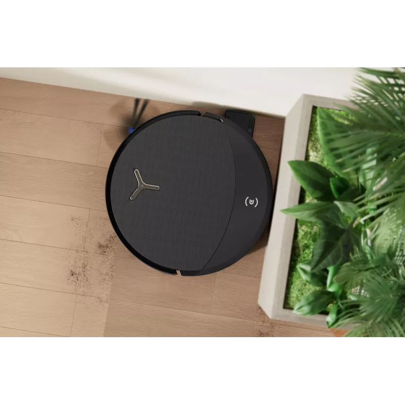 Robot vacuum Ecovacs DEEBOT T90 PRO OMNI — bagless 0.25 L dust bin, 350 min runtime, Li‑Ion 4000 mAh, black