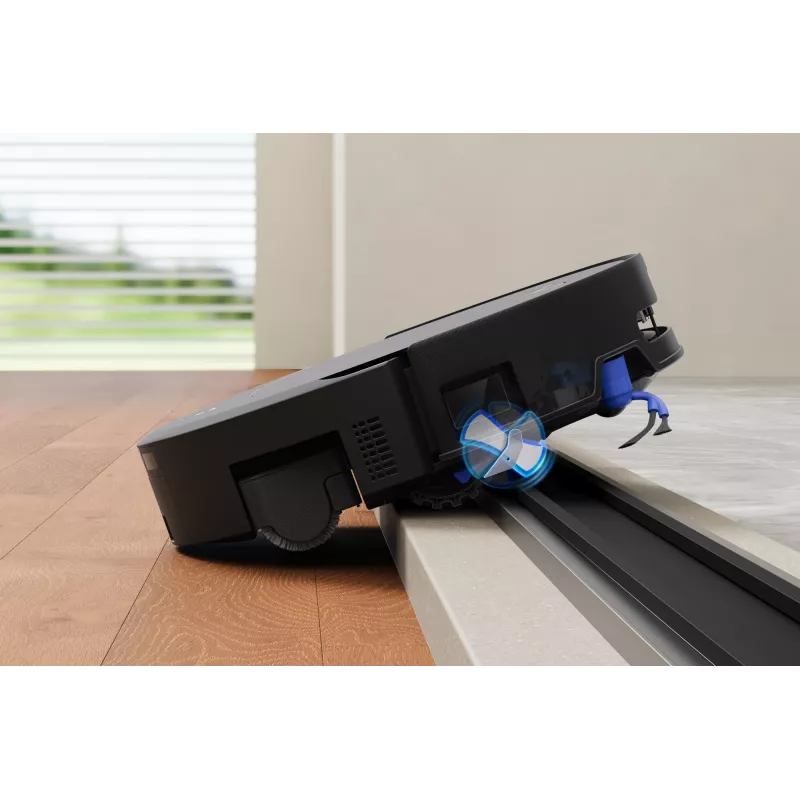 Robot vacuum Ecovacs DEEBOT T90 PRO OMNI — bagless 0.25 L dust bin, 350 min runtime, Li‑Ion 4000 mAh, black
